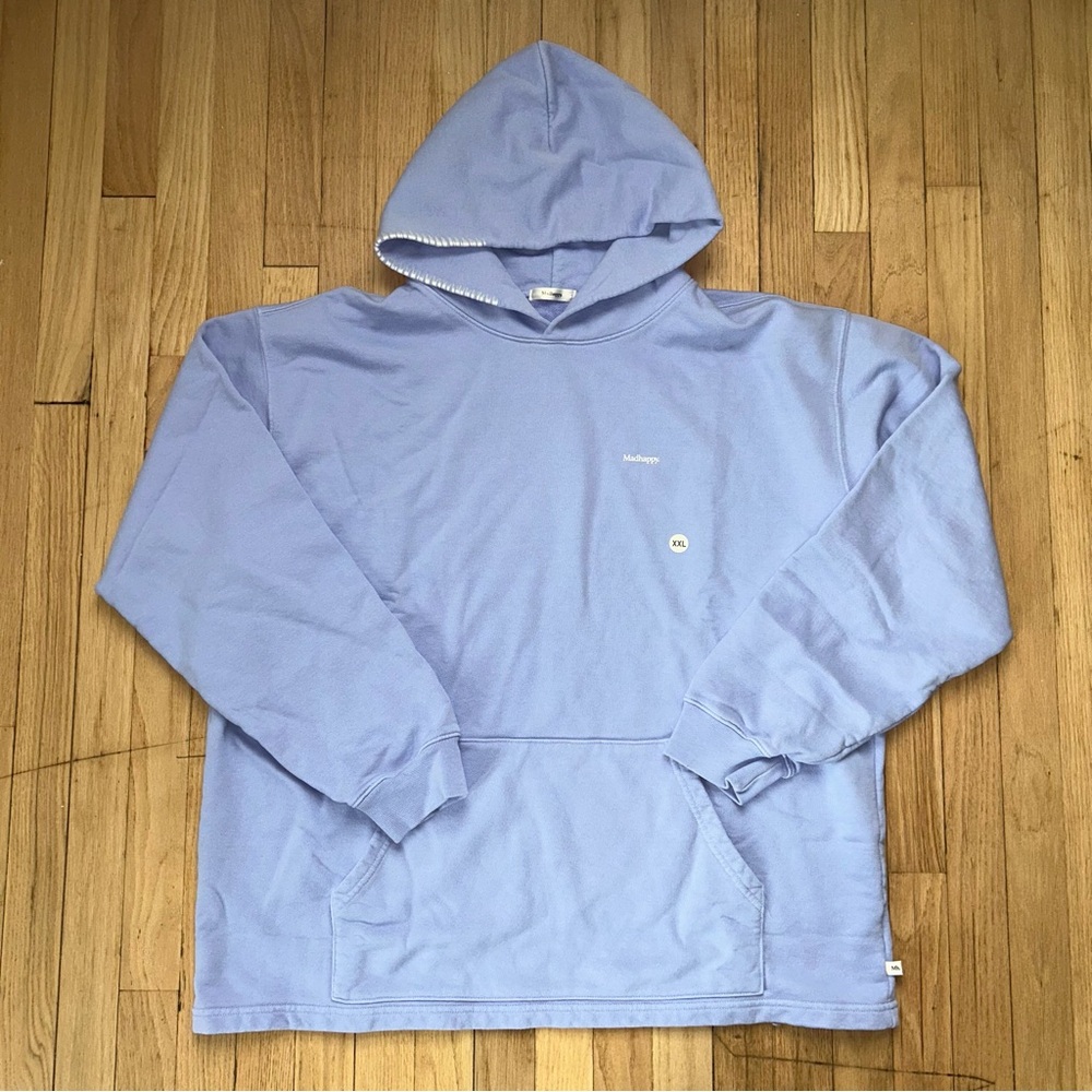 NWOT Madhappy purple hoodie xxl